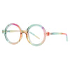 2026 European and American fashion street photography retro literary sunglasses modern charm INS wind anti-blue sunglasses cross-border