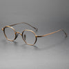 Eryx Titanium Geometric Glasses Frame