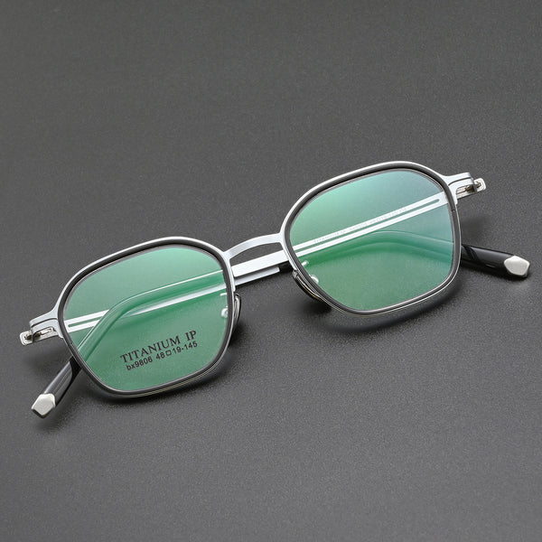 James Retro Titanium Ultra-Light Glasses Frame