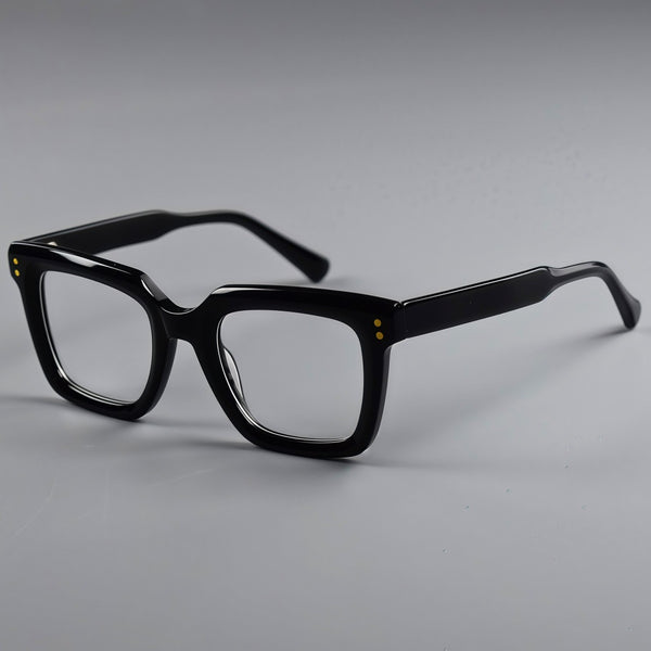 Tatt Retro Square Acetate Glasses Frame