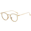 Schloss Titanium Vintage Round Eyeglasses Frame