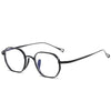 Niren Titanium Geometric Glasses Frame