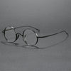 Monroe Titanium Round Glasses Frame
