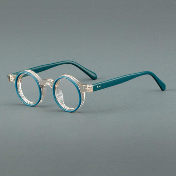 Krall Vintage Round Acetate Eyeglasses Frame