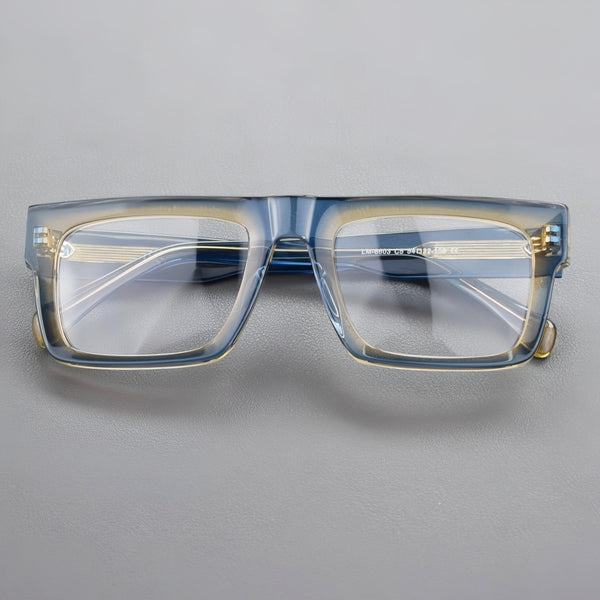 Roylan Retro Rectangle Acetate Glasses Frame