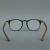 Cross-border retro wood grain leg frame 00363 fashion trend glasses Danyang spot wholesale can be matched with myopia presbyopia