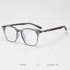 0365 new Japanese and Korean retro square personalized TR90 myopia glasses frame men's and women's literary flat mirror holder can be matched with degrees