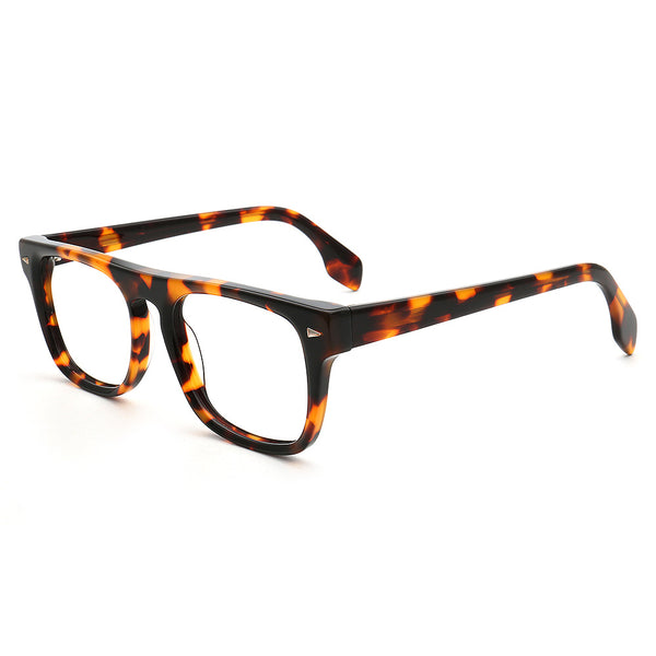 Fred Classic Rectangle Acetate Eyeglasses Frame