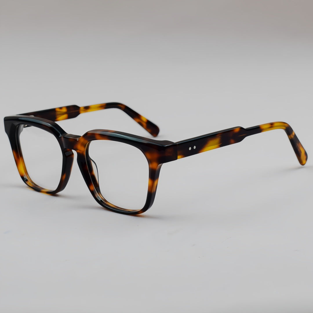 Manley Retro Square Acetate Glasses Frame – Jollynova