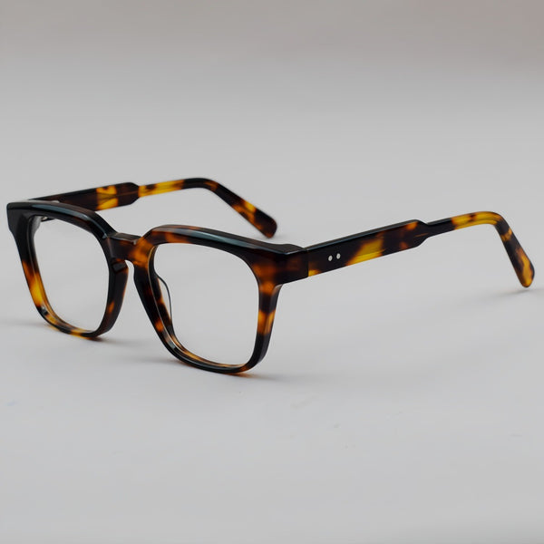 Manley Retro Square Acetate Glasses Frame