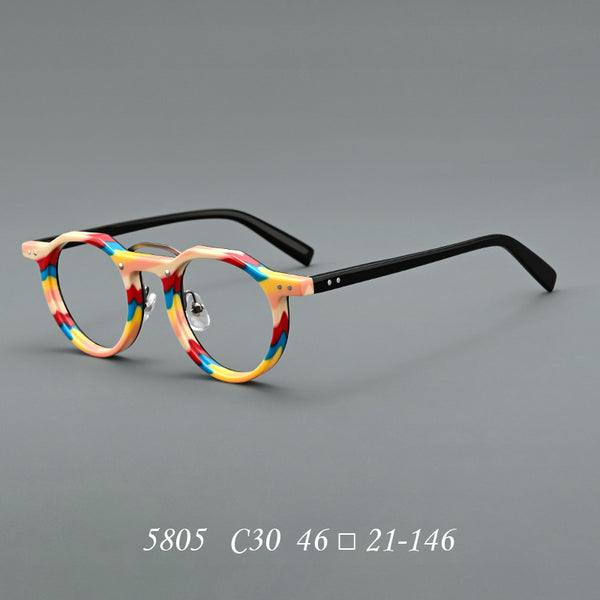 Cross-border new plate glasses, retro frames, Japanese glasses 5805 flat glasses, spot wholesale, can be matched with myopia