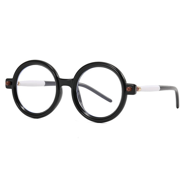 2026 European and American fashion street photography retro literary sunglasses modern charm INS wind anti-blue sunglasses cross-border