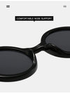 New European and American fashion round frame anti-blue light flat mirror men's anti-blue light glasses frame women's pose trend flat mirror