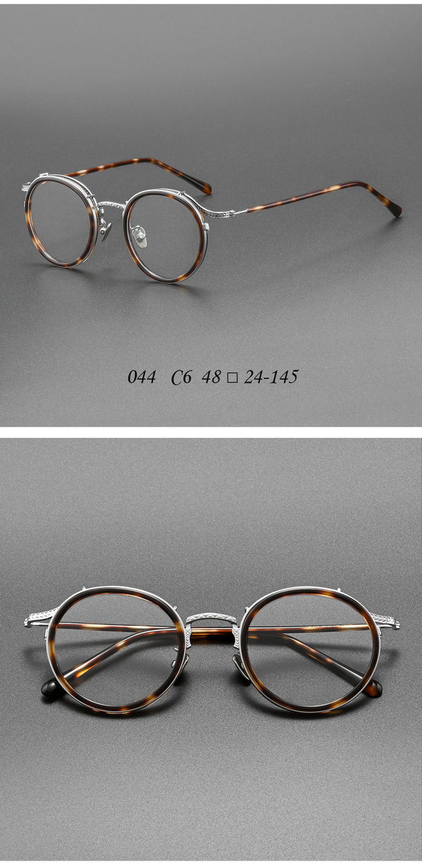 Plate glasses retro frame N044 metal cross-border European and American glasses frame plate frame fashion trend Danyang spot