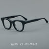 Foxx Retro Cat Eye Acetate Glasses Frame