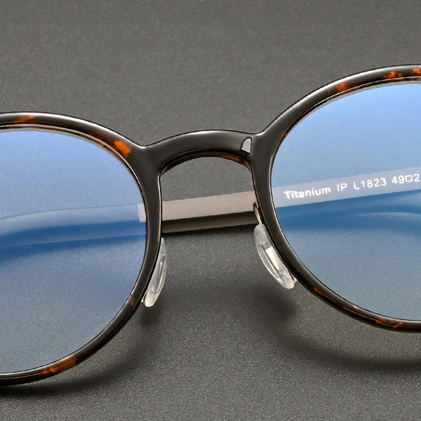 Noor Round Vintage TR90 Eyeglasses Frame