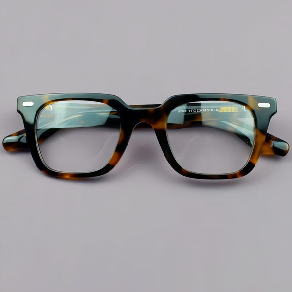 Kobbe Vintage Square Acetate Glasses Frame