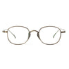Aceto Titanium Vintage Eyeglasses Frame With Sunglasses Clips
