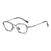 Dower Retro Rectangular Titanium Glasses Frame