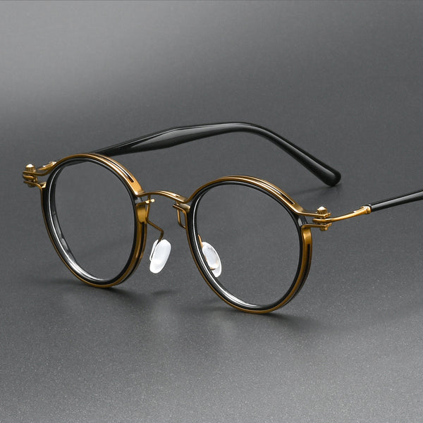 Tel Retro Steam Punk Optical Glasses Frame