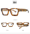 New fashionable anti-blue glasses 22902 trendy square frame myopia glasses frame versatile simple flat glasses for men and women