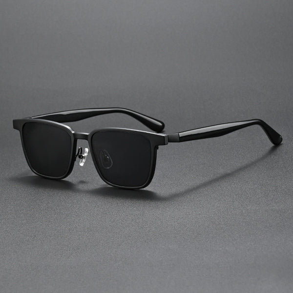 3-in-1 Alloy Glasses Frame With Magnetic Sunglasses Clips