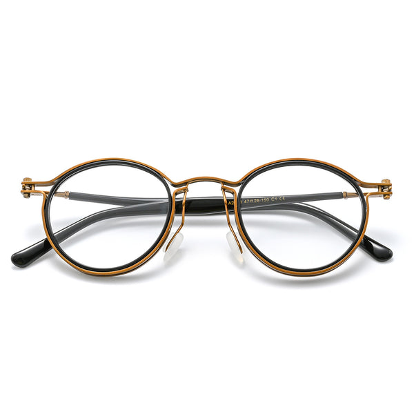 Tel Retro Steam Punk Optical Glasses Frame