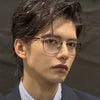 Kutler Titanium Vintage Square Eyeglasses Frame