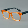Yoel Retro Plate Square Myopia Glasses Frame
