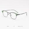 5033 Japanese and Korean literary and retro myopia glasses frame, men's and women's gentle flat mirror frame, light personality embossing pattern matching degree