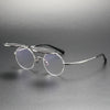 Orson Titanium Vintage Oval Eyeglasses Frames