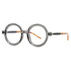 2026 European and American fashion street photography retro literary sunglasses modern charm INS wind anti-blue sunglasses cross-border