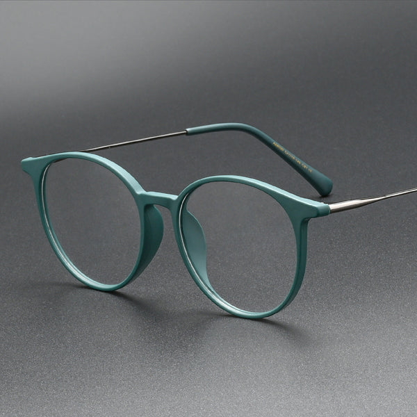Woody Vintage TR90 Round Eyeglasses