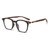 0365 new Japanese and Korean retro square personalized TR90 myopia glasses frame men's and women's literary flat mirror holder can be matched with degrees