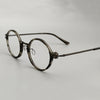 Jett Ultra-light Retro Round Titanium Glasses Frame