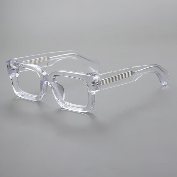 Connell Retro Rectangle Acetate Glasses Frame