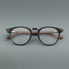 Cross-border retro wood grain leg frame 00363 fashion trend glasses Danyang spot wholesale can be matched with myopia presbyopia