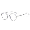 Sloan Titanium Geometric glasses Frame
