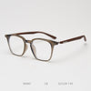 0365 new Japanese and Korean retro square personalized TR90 myopia glasses frame men's and women's literary flat mirror holder can be matched with degrees