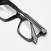98369 European and American personalized thick frame literary and retro concave section myopia glasses frame trendy men's and women's flat mirror holder