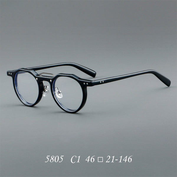 Cross-border new plate glasses, retro frames, Japanese glasses 5805 flat glasses, spot wholesale, can be matched with myopia