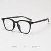 0365 new Japanese and Korean retro square personalized TR90 myopia glasses frame men's and women's literary flat mirror holder can be matched with degrees