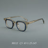 New retro plate glasses 30112 fashion spell material frame Danyang spot wholesale can be matched with myopia presbyopia