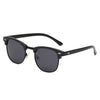 JOLLYNOVA Polarized Sunglasses For Women And Men Semi Rimless Frame Retro Sun Glasses AE0369