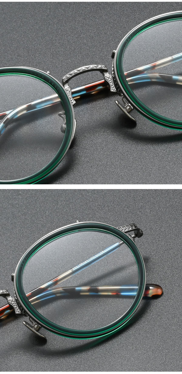 Plate glasses retro frame N044 metal cross-border European and American glasses frame plate frame fashion trend Danyang spot