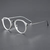 Draz Titanium Vintage Geometric Eyeglasses Frames