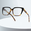 Kathie Vintage Acetate Square Glasses Frame
