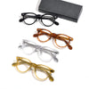 Moore Retro Round Acetate Glasses Frames