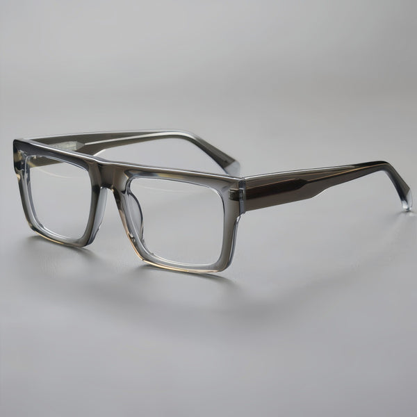 Roylan Retro Rectangle Acetate Glasses Frame