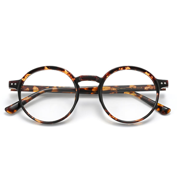 Mindy Vintage TR90 Round Eyeglasses Frame
